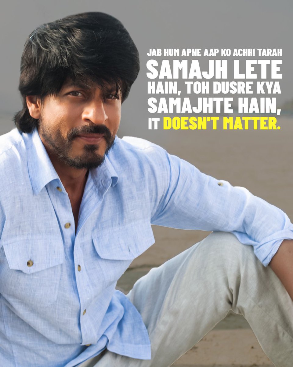 Dr. Jug's advice is what keeps us going! 🫡

#RedChilliesEntertainment #SRK #ShahRukhKhan #DearZindagi