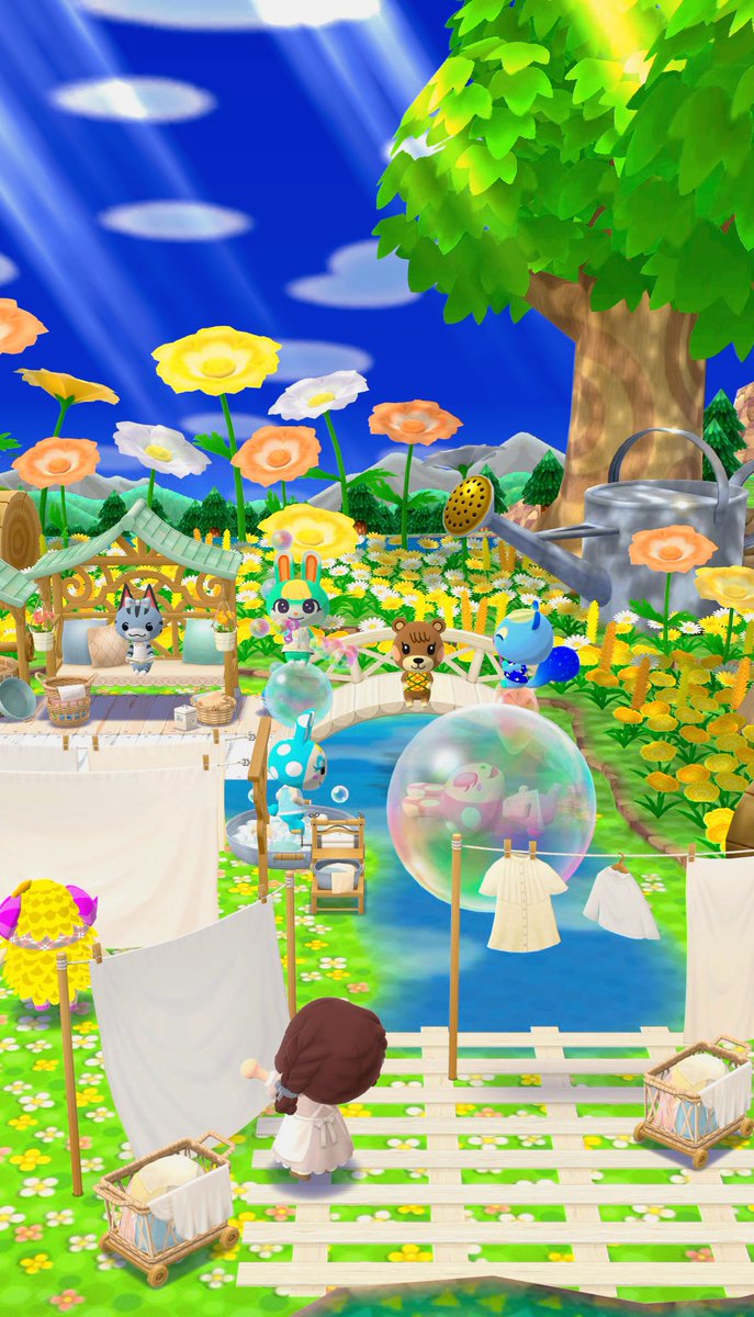 #ポケ森コンプリート #ポケ森レイアウト #ポケ森写真部