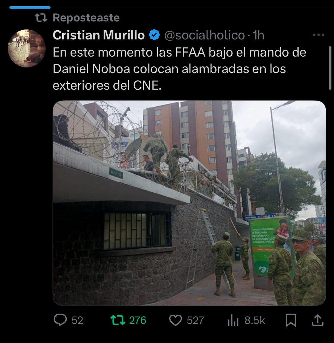 #NosGobiernanDelincuentes