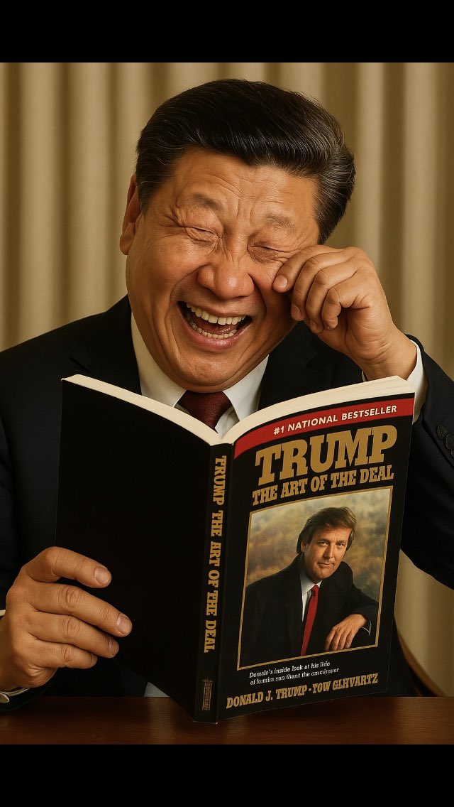 Tonny Lez (@leztonny) on Twitter photo <a href="/AndyBxxx/">Andy Boreham ๅฎๆ็ถ</a> Trump will end the war in ๐บ๐ฆ with only 24hours.. that didn't happen..
Trump fold and beg to China๐จ๐ณ less than 24hours.. this happen..๐
The art of a ๐คก <a href="/AndyBxxx/">Andy Boreham ๅฎๆ็ถ</a> Trump will end the war in ๐บ๐ฆ with only 24hours.. that didn't happen..
Trump fold and beg to China๐จ๐ณ less than 24hours.. this happen..๐
The art of a ๐คก