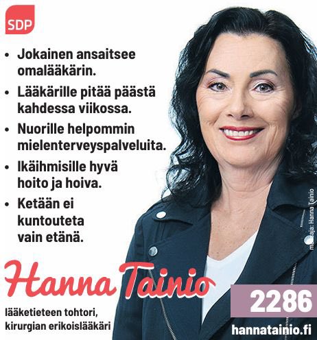 Nyt on tärkeää äänestää. Jos et äänestä, mikään ei muutu!