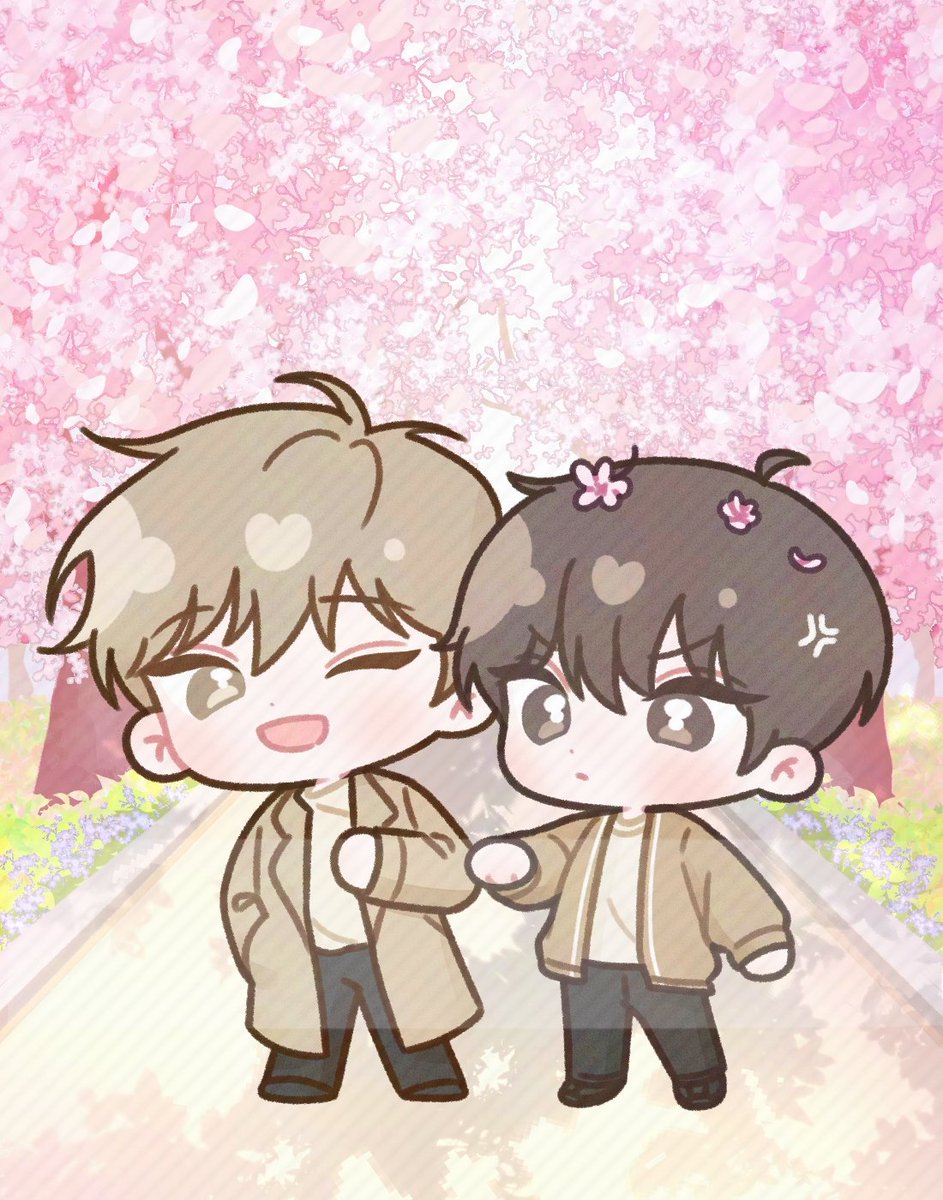 🌸 명매 벚꽃 데이트 🌸

벚꽃은 실컷 만개하고 자유로이 추락하는 중이었다. 발밑에 물결 같은 꽃잎이 넘실거렸고 머리 위로는 구름 같은 꽃봉오리가 가득했다.

사계 - 소설 청사과 낙원 | 그루, 청낙원 저

#청사과낙원 #청낙원