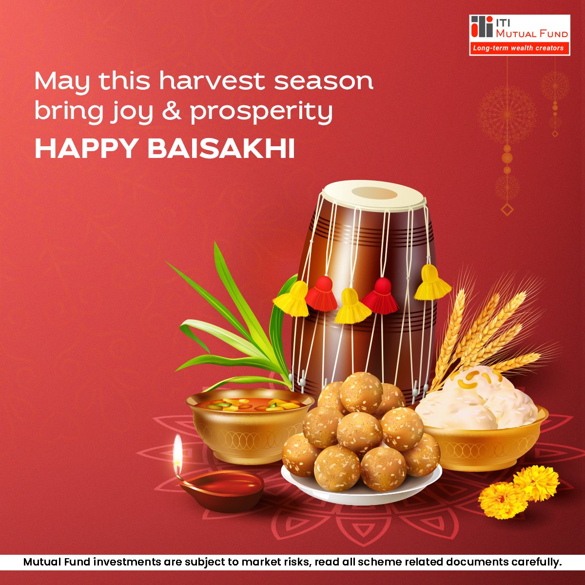 Just like a tiny seed grows into a bountiful harvest, smart investments multiply over time.
 
This Baisakhi, embrace the power of compounding and watch your wealth flourish!
 
#Baisakhi #SmartInvesting #PowerOfCompounding #GrowWealth