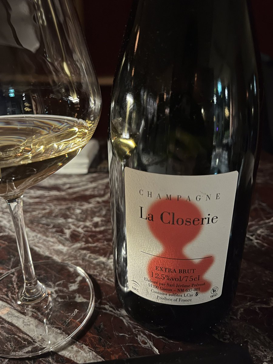 always happy to lift retail $ at restaurant

'21 '&amp;' came around, obv can use more time but much better than last yr when it was completely closed off, very enjoyable, decant/burg stems etc

very prevost very meunier covered everything from white asparagus to beef wellington