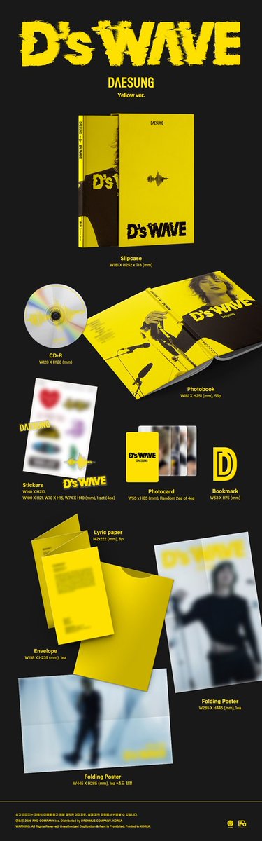 DAESUNG(#DLITE (from #BIGBANG))】 テソンさん韓国1stミニアルバム
