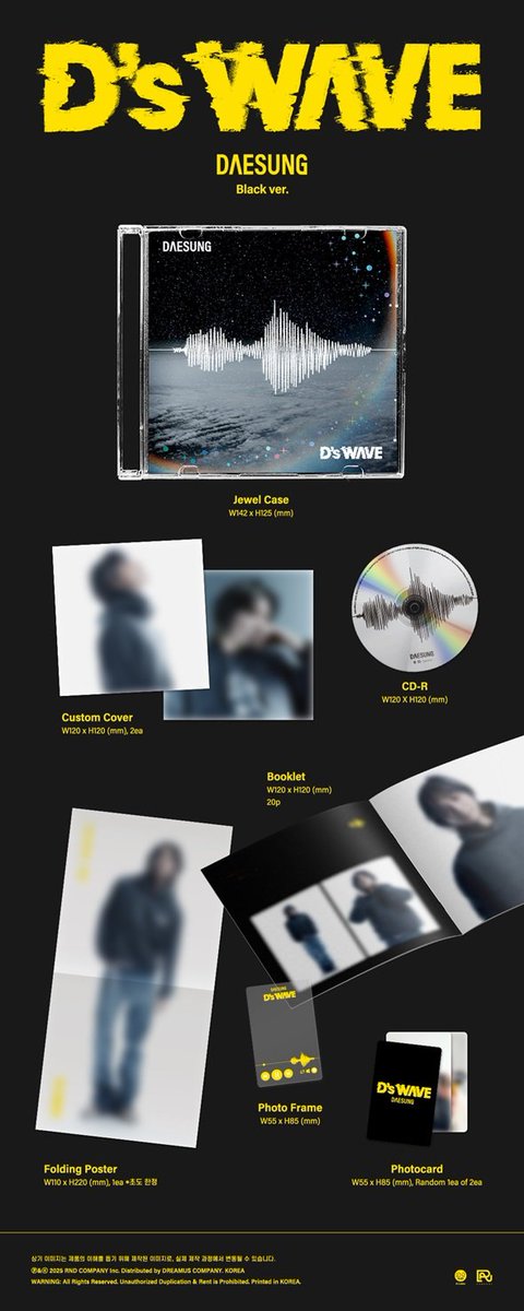 DAESUNG(#DLITE (from #BIGBANG))】 テソンさん韓国1stミニアルバム