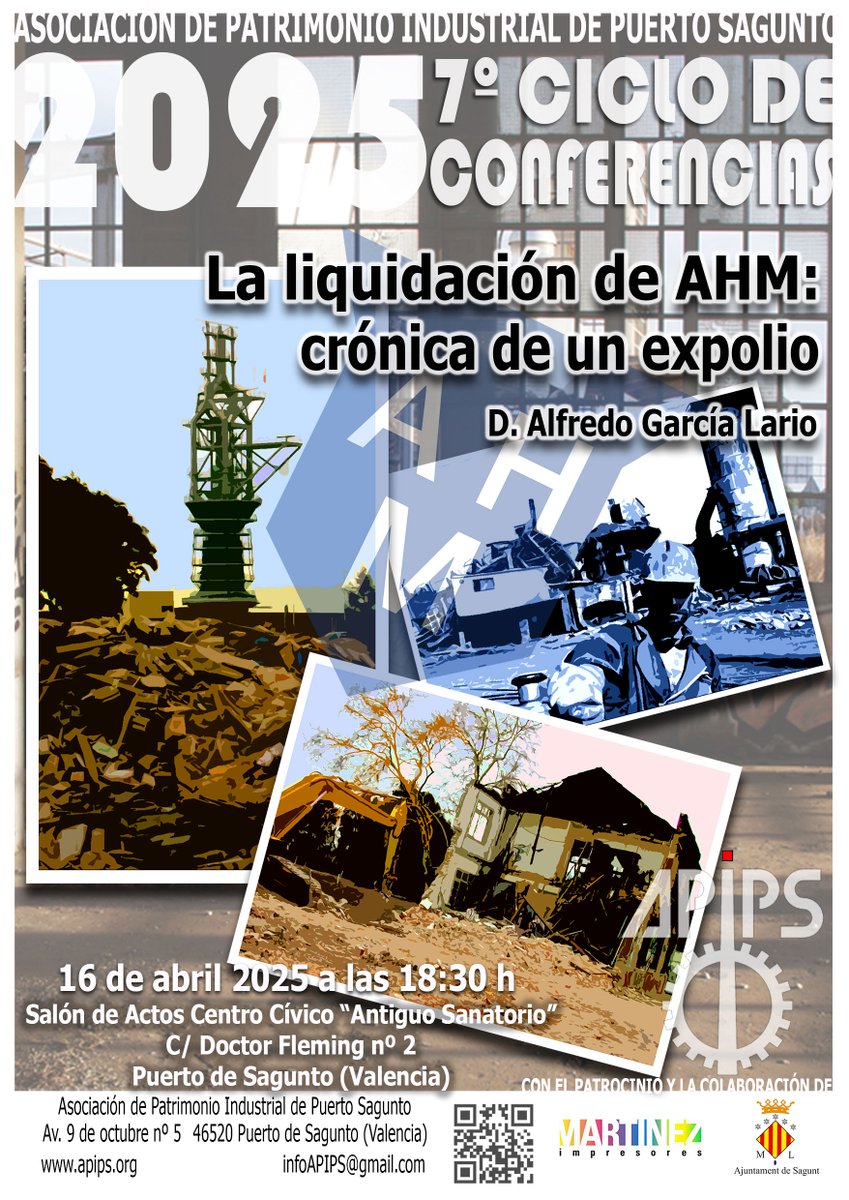 Asociación Patrimonio Industrial Puerto Sagunto tweet media