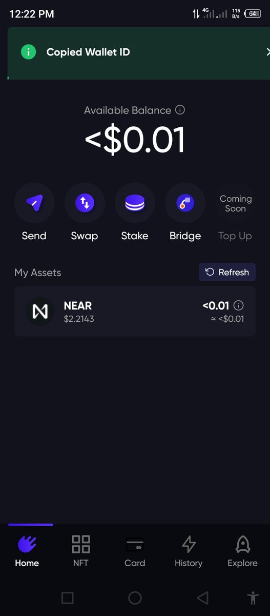 sujoyray035's tweet photo. @MeteorWallet funnynut2308.near https://t.co/lLgNPbdpf6