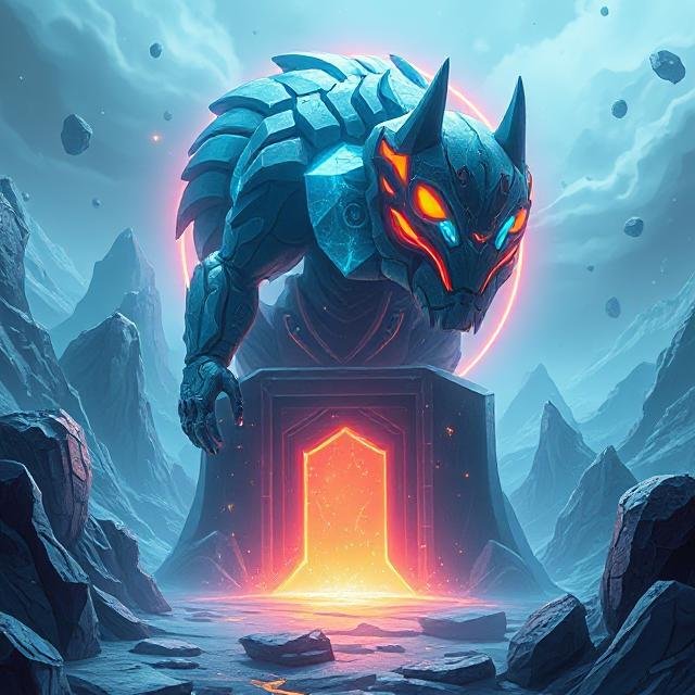 MetaMasterlord's tweet image. Un viajero digital audaz, con armadura cibernética y ojos que brillan como estrellas. Navega por el metaverso, fusionando arte y tecnología en un futuro sin límites.