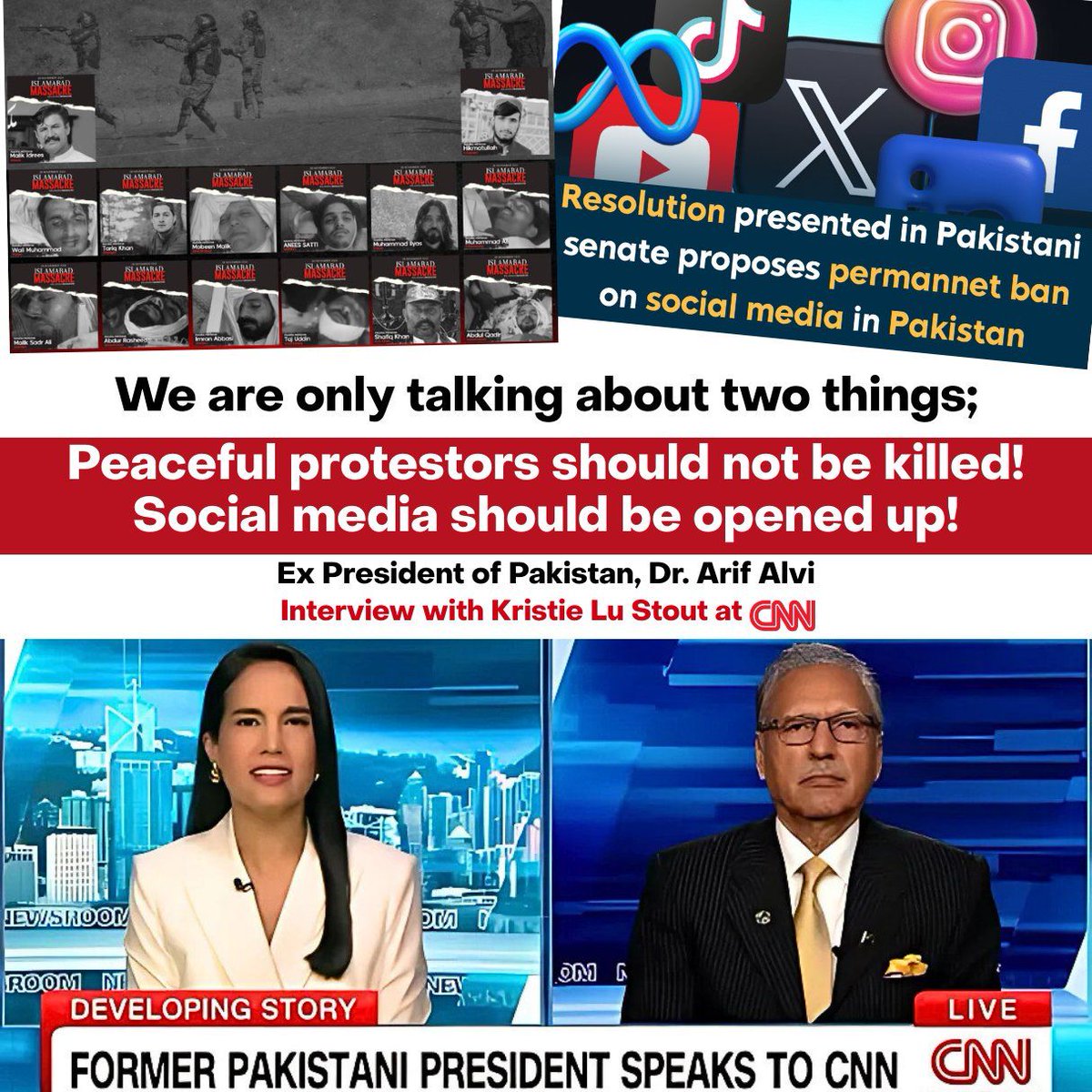 Saira Aliᴾᵃᵏᴾᵒʷᵉʳ (@1sarz_) on Twitter photo I <a href="/1sarz_/">Saira Aliᴾᵃᵏᴾᵒʷᵉʳ</a>
Every action has consequences, and every bill passed without transparency brings oppression. No bill related to KPK’s resources shall stand unless it has the consent of Imran Khan, the true representative.
#معدنیاتی_بل_خان_کے_بغیر_نامنظور
<a href="/TeamPakPower/">Team Pakistan Power</a> I <a href="/1sarz_/">Saira Aliᴾᵃᵏᴾᵒʷᵉʳ</a>
Every action has consequences, and every bill passed without transparency brings oppression. No bill related to KPK’s resources shall stand unless it has the consent of Imran Khan, the true representative.
#معدنیاتی_بل_خان_کے_بغیر_نامنظور
<a href="/TeamPakPower/">Team Pakistan Power</a>