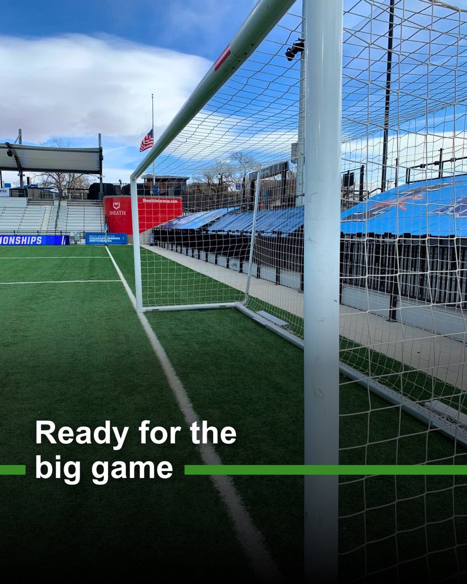 Nothing beats the feeling of stepping onto the field with top quality equipment @‌switchbacksfc 💪⚽ This helogoal goal is designed for strength, safety, and performance, making every game better, safer, and more exciting!