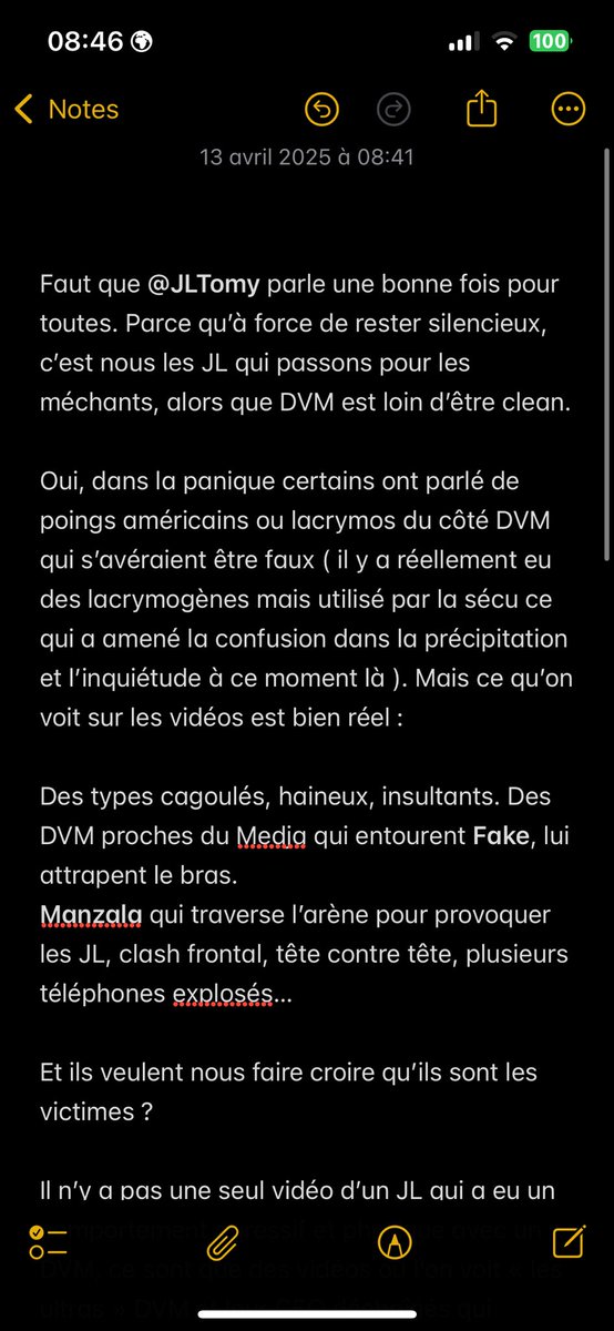 Teoman_JR's tweet photo. Je parle pas souvent ici, mais là je vois trop de trucs passer. DVM qui se fait passer pour les victimes et @JLTomy qui reste silencieux pour éviter d’envenimer les choses…ce que je comprends sauf que ça risque surtout de se retourner contre nous les JL. Donc je veux clarifier https://t.co/OLdKZ716aK