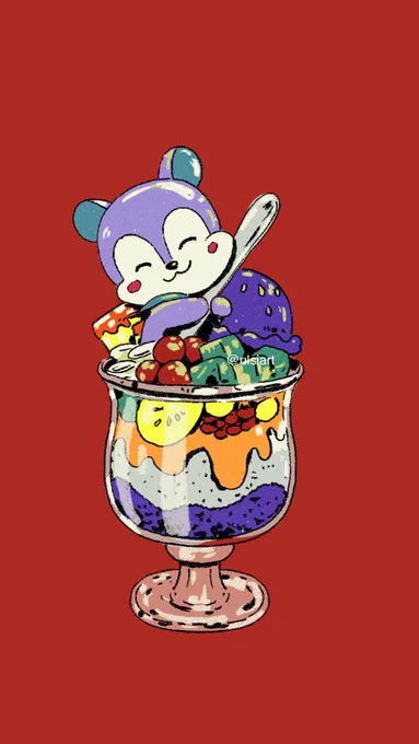 Hobi x Halo-Halo  
