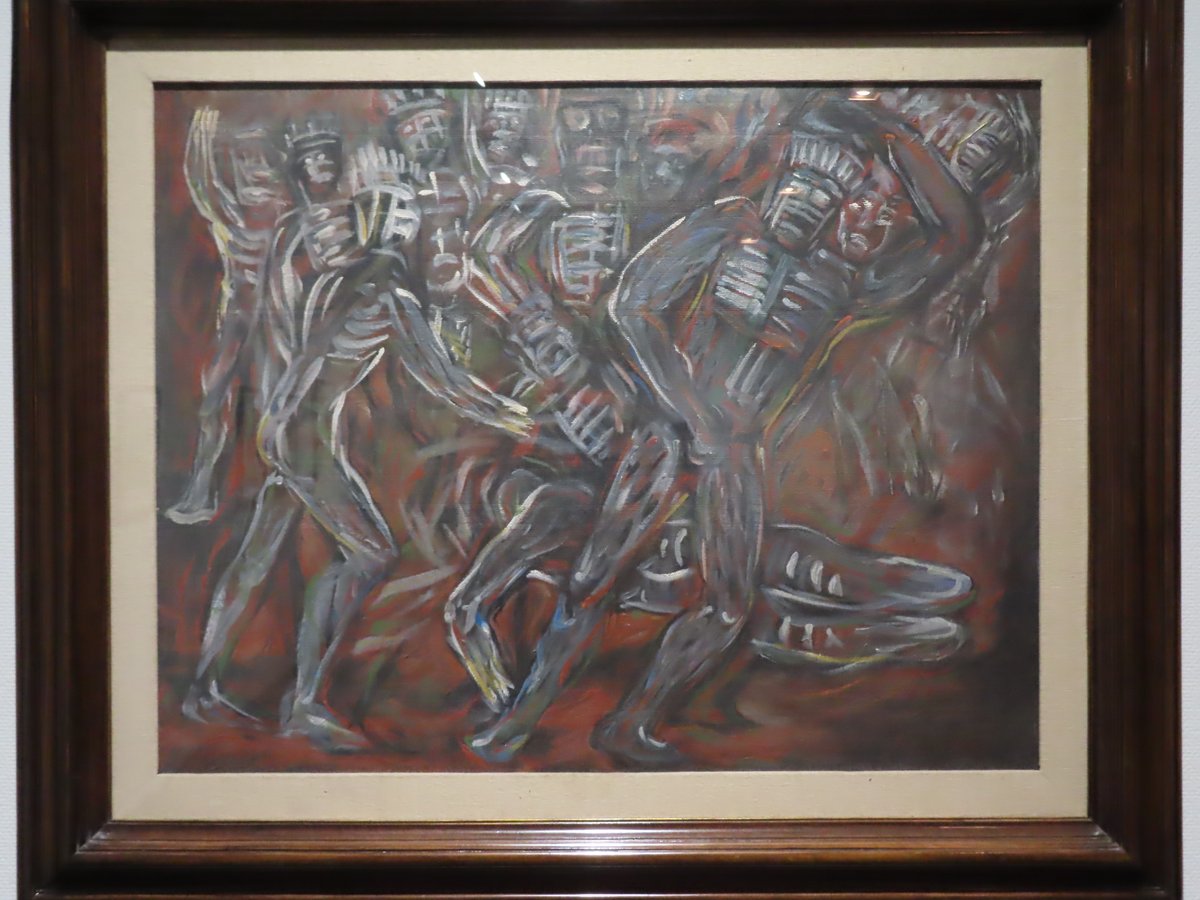 Metempsycho2020's tweet photo. 埼玉県立近代美術館の企画展「メキシコへのまなざし」を観覧。
担当学芸員さんのギャラリートークのあった日で、20~30人ほどの人たちが説明に聞き入りながら、メキシコ美術に惹かれた日本人美術家たちの作品を鑑賞していたよ。
#MOMAS #埼玉県立近代美術館 #メキシコ美術 #メキシコへのまなざし https://t.co/65bb5IaC0O