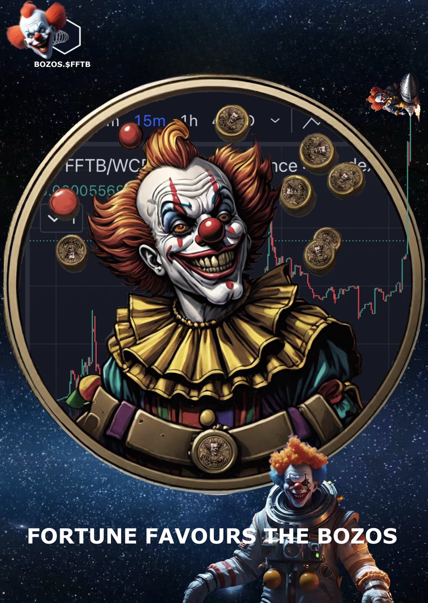 Blauweridder1's tweet photo. @dreamqc @FFTBcro Invest in true and genuine projects with doxxed founders! Like $FFTB by @FFTBcro 
Don’t clown around, be a Bozo! 💰🤡 https://t.co/BHm8BkH56A