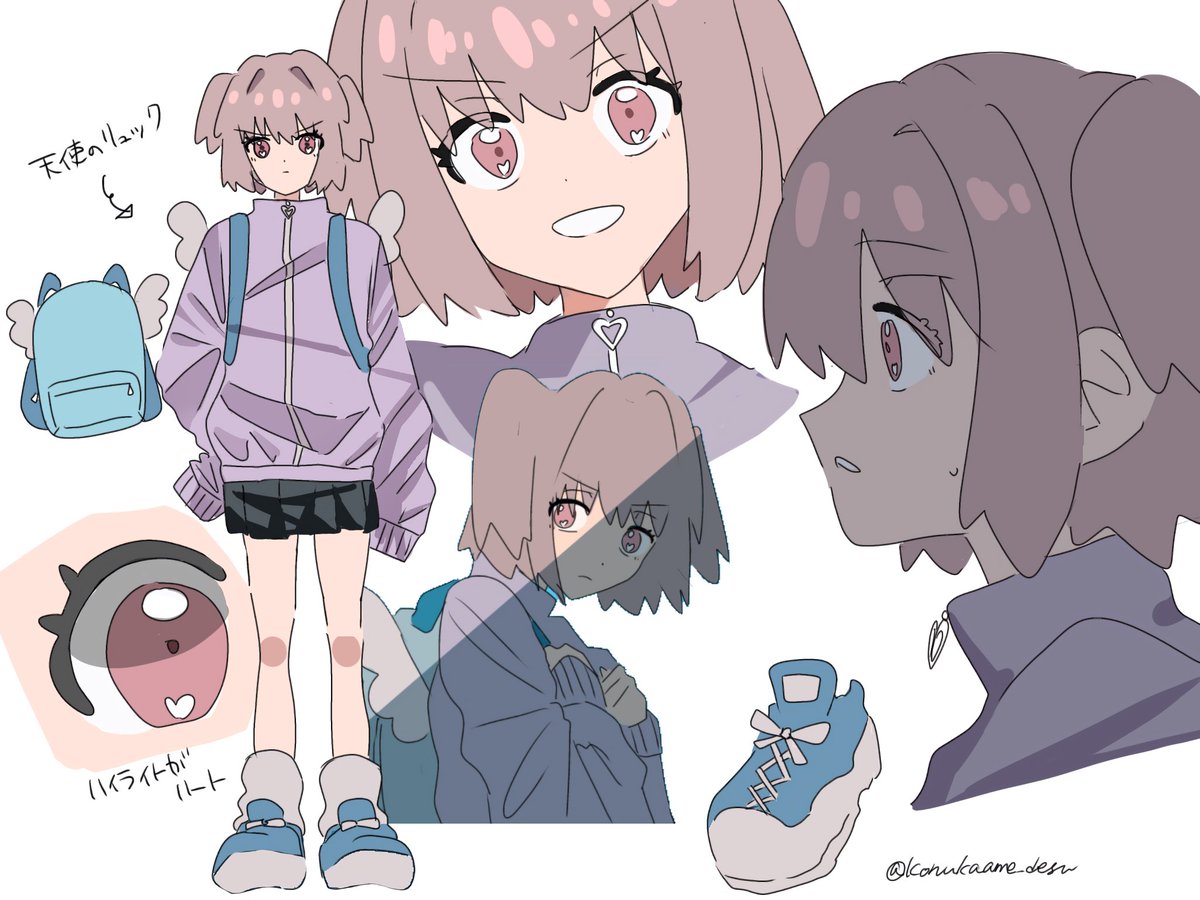 Konukaame_desu's tweet image. この子のアニメをつくりたい
#oc
#illustration
