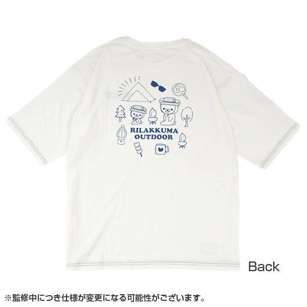 リラックマ #Tシャツ ✨／ 全体的にゆったりした袖感で ルーズにも着