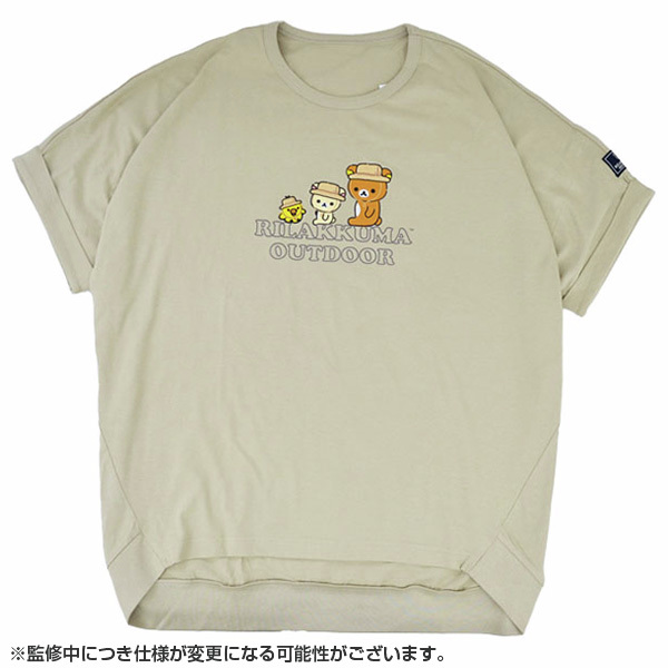 リラックマ #Tシャツ ✨／ 全体的にゆったりした袖感で ルーズにも着