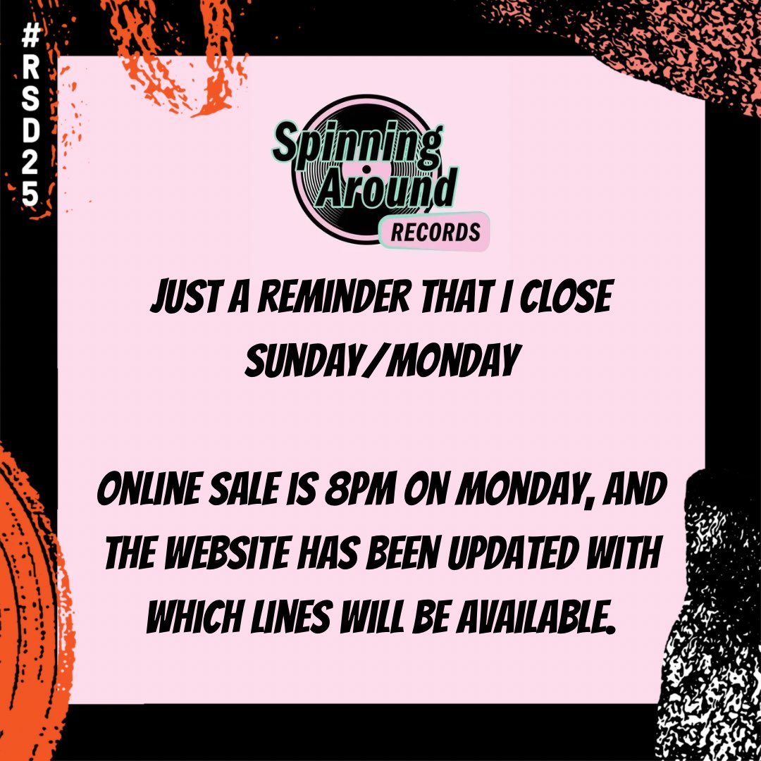 Spinning Around Records (@spinningaroundr) on Twitter photo 