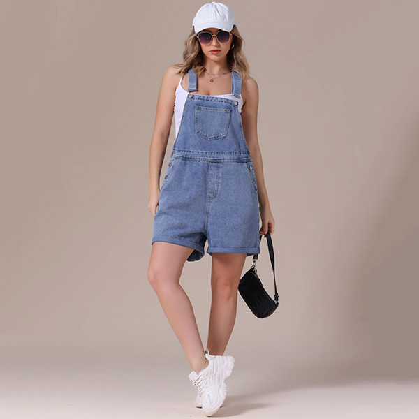 taswiquhonline's tweet image. 👩‍🌾 "Overalls = Instant ‘cool girl’ energy. Denim shorts + adjustable straps = summer uniform. 🔗 Get the look: taswiquh.online/Mid-Blue #DenimDaze