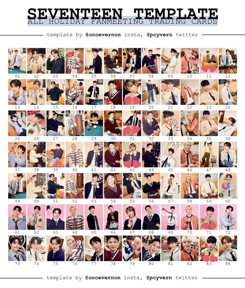 rice_cake_uv's tweet photo. SEVENTEEN セブチ ケレン2025 HOLIDAY トレカ 交換 インスタントフォト チェキ

譲: エスクプス スンチョル ウォヌ ドギョム スングァン ディノ

求: the8 ミンハオ バーノン ︎💕︎のもの優先
※インスタントフォトは同種バーノン求

郵送または大阪手渡し📮
お気軽にお声掛けください🙇🏻‍♀️ https://t.co/MKphc0ITcD