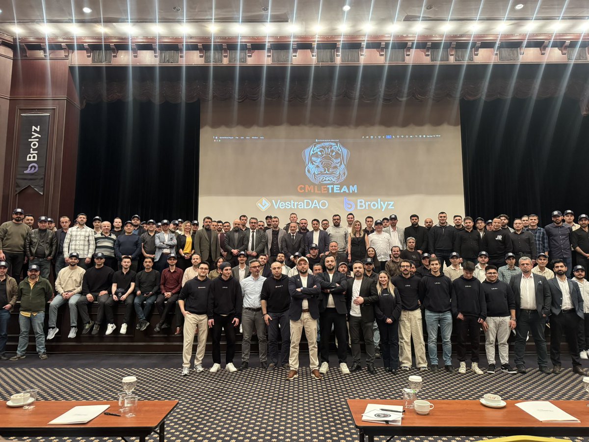 mtanibali's tweet photo. 12 Nisan büyük CMLE TEAM buluşması
DAO nun gücü...
Vestra&Brolyz
#grandtech #brolyz https://t.co/hlTS1aaQJf