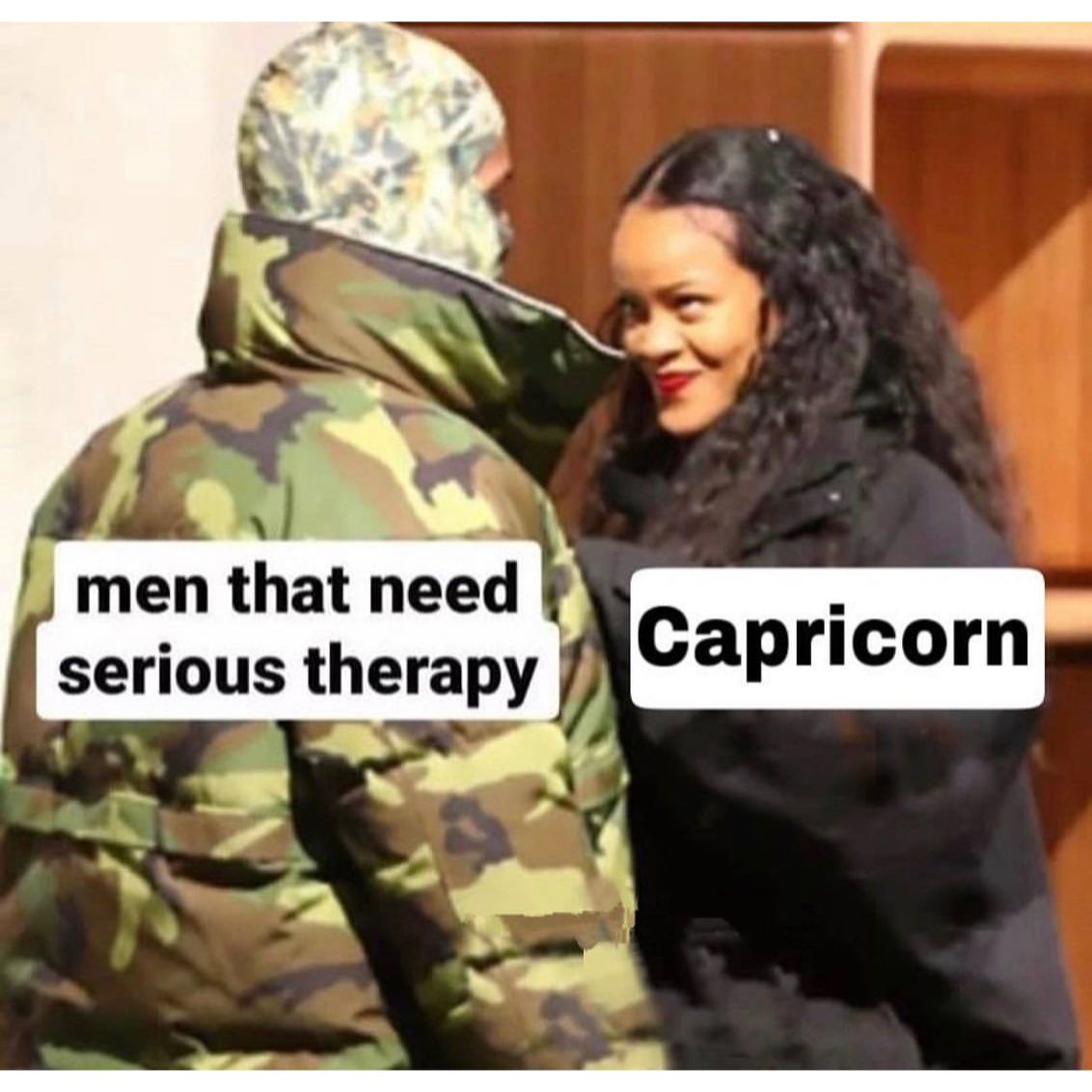 Capricorn_Charm's tweet photo. capricorn be like: https://t.co/dnbvJOQWI1