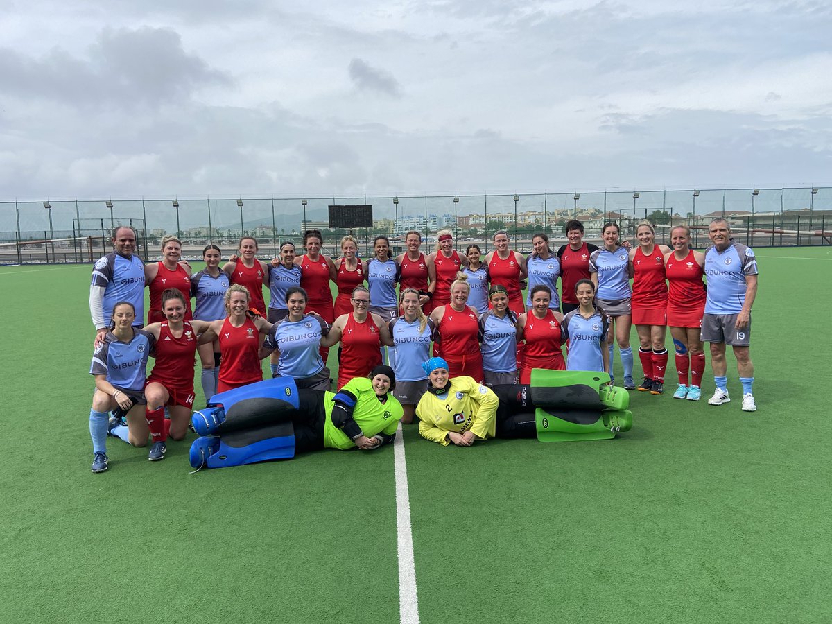Day Two done! A lot of fun had, both on and off the pitch, huge thanks to Titans Hockey Club for the game, we even got to see the sun! Looking forward to one last blast out on the pitch. As ever, huge thanks to <a href="/gibraltarhockey/">Gibraltar Hockey</a> for use of their amazing facilities!