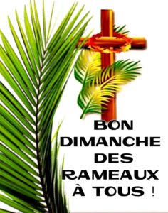 Un très bon dimanche à toutes et tous.