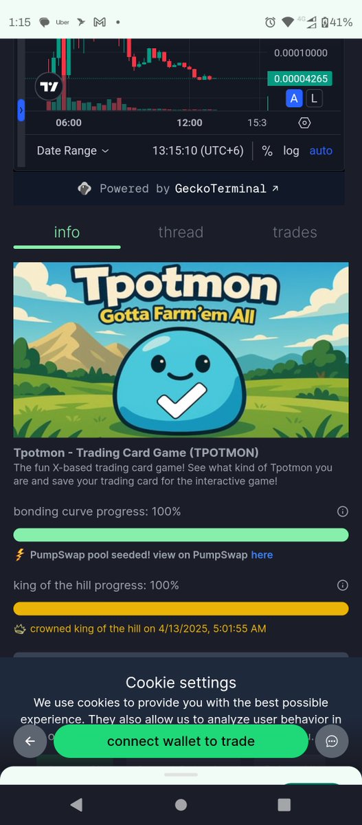 poddopetals's tweet photo. Hey guys that tpotmon thing going around is ai generated crypto trading data farming garbage 💀💀💀 https://t.co/wMtcSvyQBT https://t.co/p8hFrtQNmK