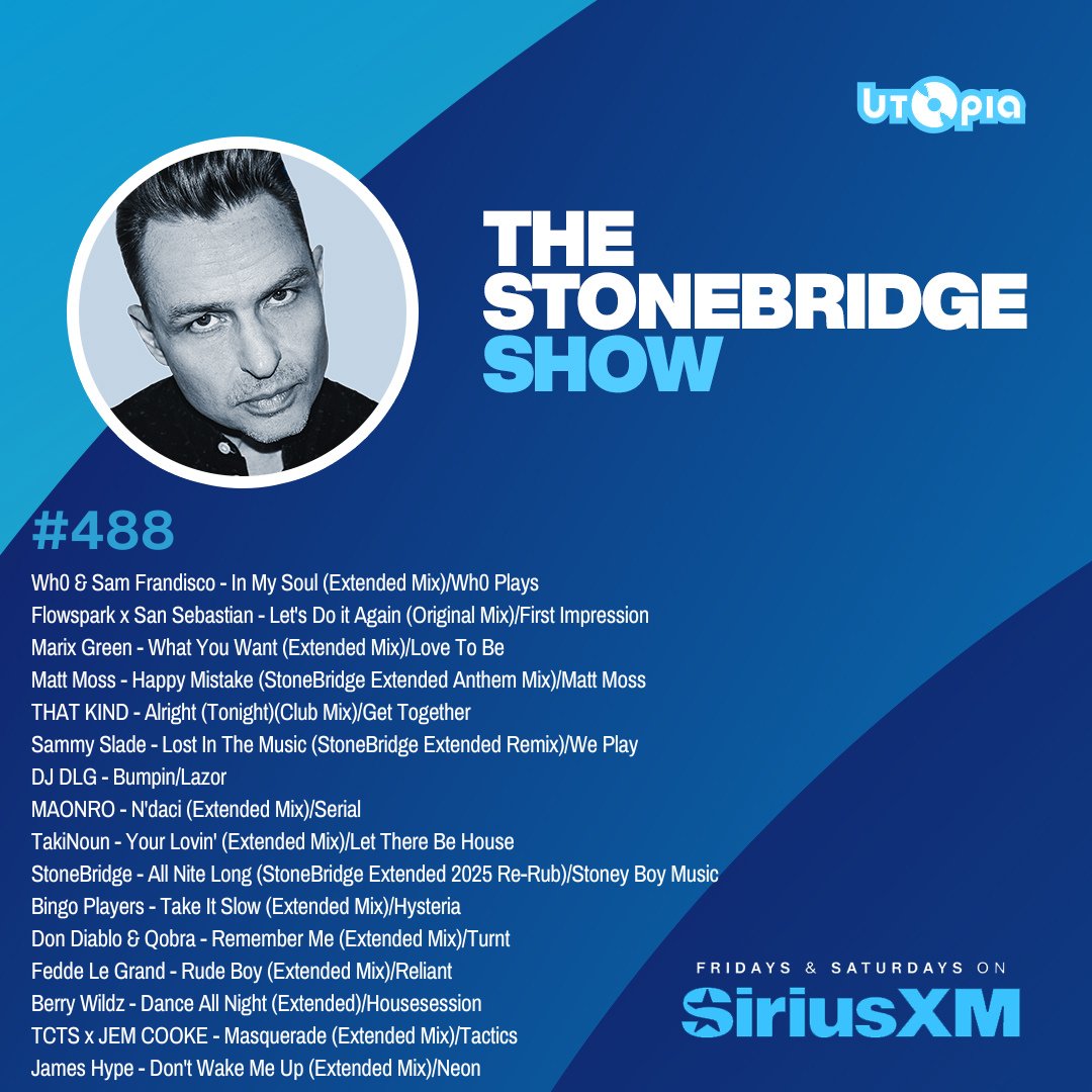 RealStoneBridge's tweet photo. The StoneBridge Show #488 is up https://t.co/G7kDvhPiiM - Check it out! https://t.co/GZ7hK6ZwPU