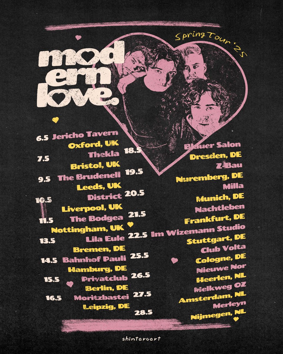shintaroart's tweet photo. @modernlove_band Spring Tour'25
#designforfun https://t.co/pcWBAlQxXH