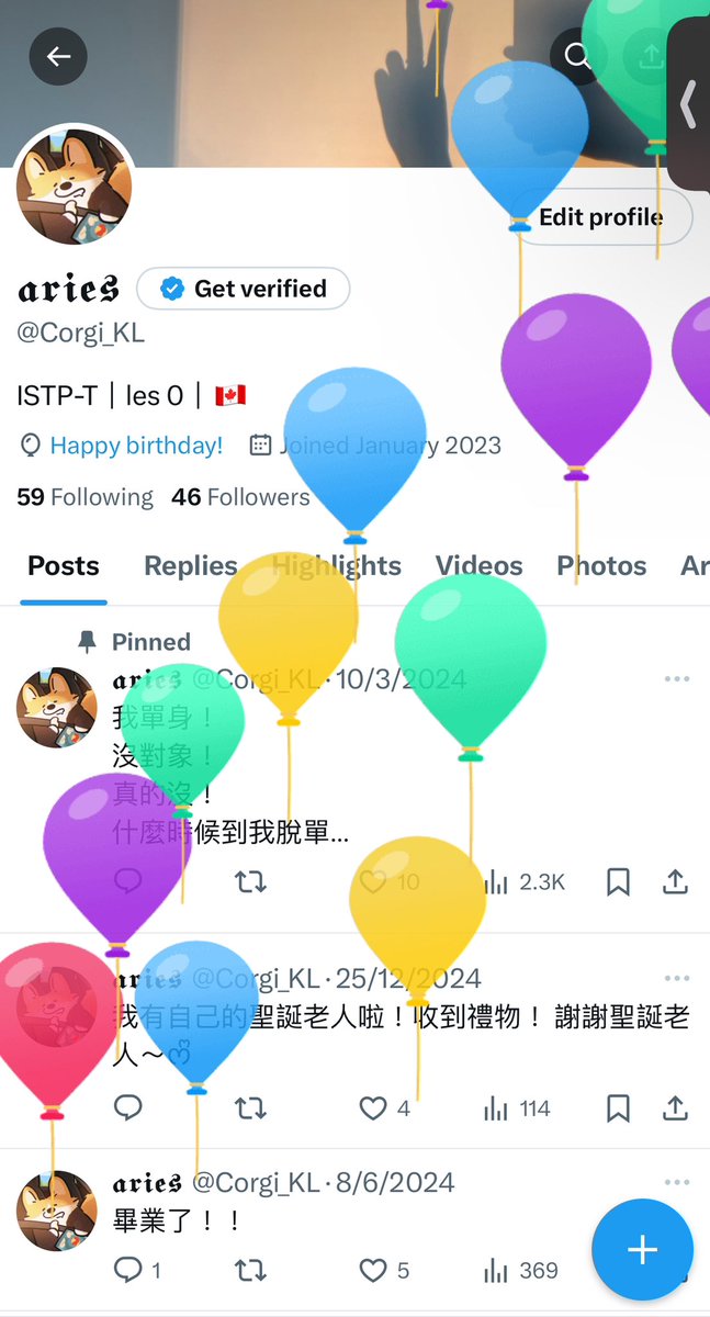 Corgi_KL's tweet photo. 🎈！ https://t.co/plpvxgQUbO
