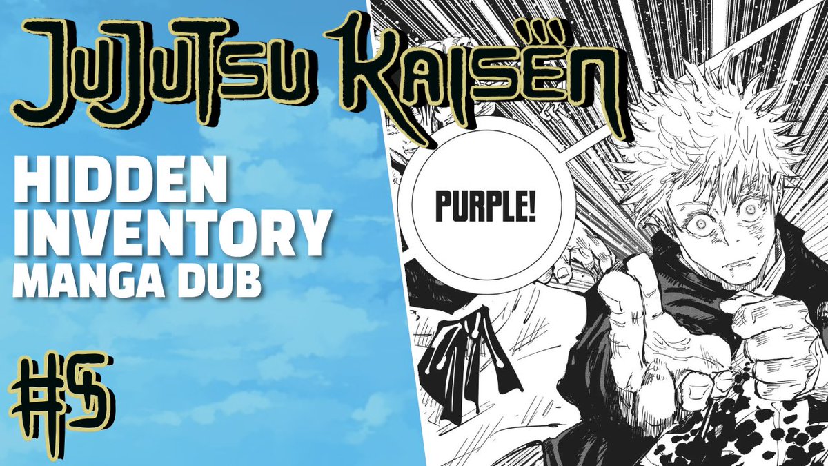Dubfounded1's tweet photo. EPISODE FIVE OF HIDDEN INVENTORY RELEASED THE OTHER DAY! https://t.co/psjWVY8DpU #anime #jujutsukaisen #dub #voiceover #dubfounded #aurafarming  - Tucker &amp; SRG https://t.co/RAPO4WhnF3