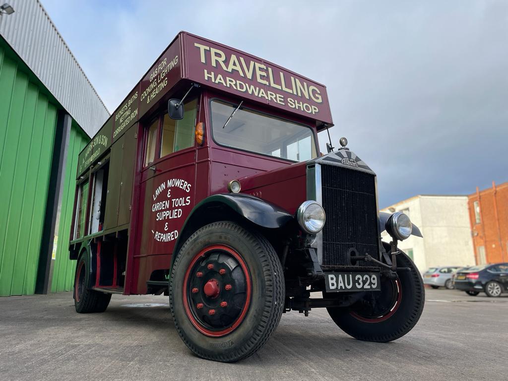 GVVTGlasgow's tweet photo. The Albion 125 End of An Era Road Run is today!

The Albions will depart Bridgeton Bus Garage at 11am and after a tour past Finnieston Street, South Street in Scotstoun, and Halley Street in Yoker,  expected at Riverside Museum for 1pm and will be there on display until 4pm. https://t.co/coiDATGSSr