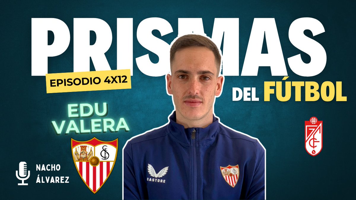 NachoAlvarezFut's tweet photo. TEMPORADA 4 | Episodio 12

➡ Edu Valera - Analista Táctico y de Datos Sevilla FC.

🎥 Youtube: https://t.co/o6ld0siMui

📻 Spotify: https://t.co/LrjxCOhOCd

Comparte 🔁 y dale a me gusta 💓 https://t.co/QeR1kYqlzb
