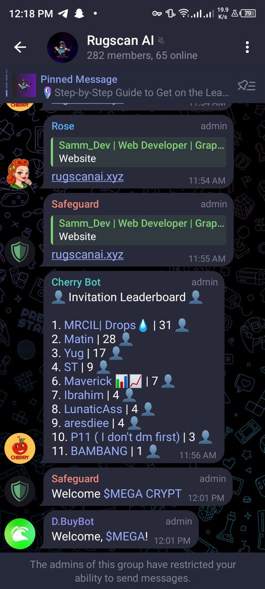 Some Indian Scammers Launching coin Tomorrow,  They Want you to just lick their ass in tg and if you ask smth else they will mute you. Admins are indian scammer extremely hateful and disrespectful stay away from their launches and report them. 

t.me/RugScanonsol

#Crypto