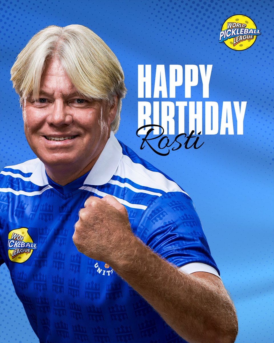 wpblofficial's tweet image. Here&apos;s to the one that shaped magic on the court! 🤩
Happy Birthday, Coach Rosti!

#WPBL #Pickleball #PickleSetGo