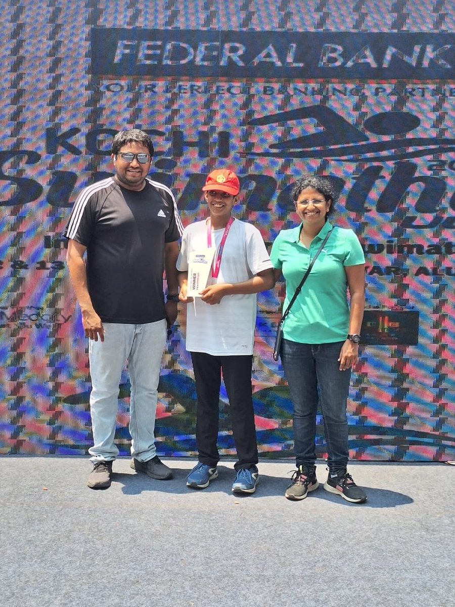 untouched_words's tweet photo. Congratulations TANAY LAD! Your registered timing for 6 KM LDS at Fedral Bank Kochi Swimathon Ultra is 1:29:54.  Thank you Coaches ! And organizers for amezing event!
#tanaylad
#tdksports
#kochiswimthon2025
#RRSA
#longdistanceswim
#rupalirepale
#AniruddhaMahadik https://t.co/GdKpkKRN14
