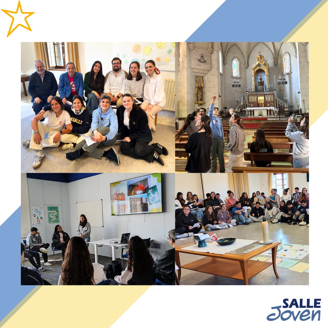 San Asensio ha acogido el segundo encuentro del Equipo Distrital de Jóvenes, coincidiendo con el encuentro de Salle Joven del sector Bilbao 🌟.
#LaSalle #SalleJoven #EquipoDistritalJóvenes #Pastoral #Tiempodecuidar #Tiempodecrear #Miramásallá #SectorBilbao