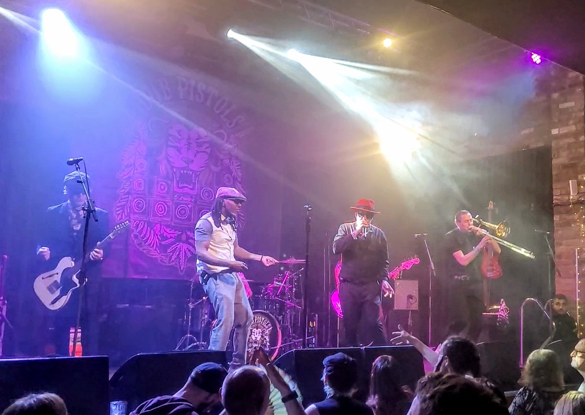 Proud to have witnessed an on fire and inspirational show from <a href="/dubpistols/">Dub Pistols</a> 👏💪🔥❤️ with my son Archie at The Brook @ Southampton last night plus amazing special guest  performance from KAYA FYAH (now added to Spotify follow/playlist) 💣💥