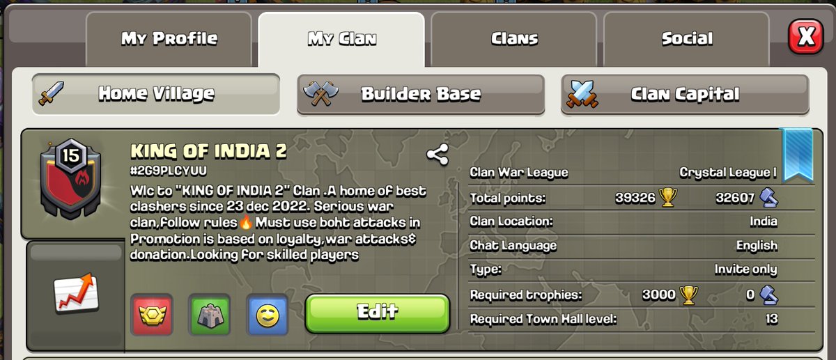 Looking for active players for the event... Dm me if you want to join..