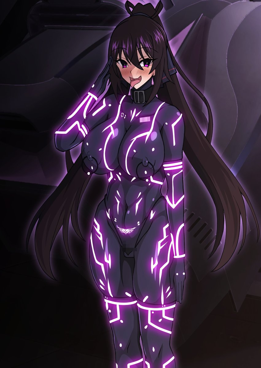 pixivリクエスト:らくがきプラン  その520
内容「以前、描かれていた洗脳改造済み天才牝便女のイラスの束さんが着ている淫紋ラバースーツを洗脳改造された篠ノ之箒にお願いします」 