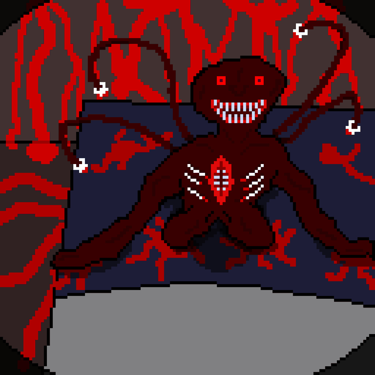 Ravezuma's tweet photo. Another nightmare of mine

https://t.co/FiiGrdfVlD

#Newgrounds https://t.co/CSvCAZubXq