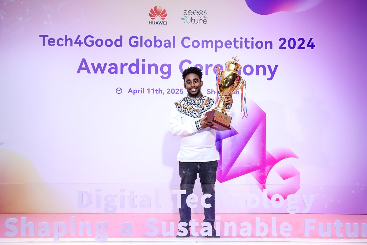 Two of the six students who represented Ethiopia in the Huawei Seeds for the Future – Tech for Good Global Competition held in China are from Addis Ababa Science and Technology University: Bisrat Kebere and Biyaol Mesay.