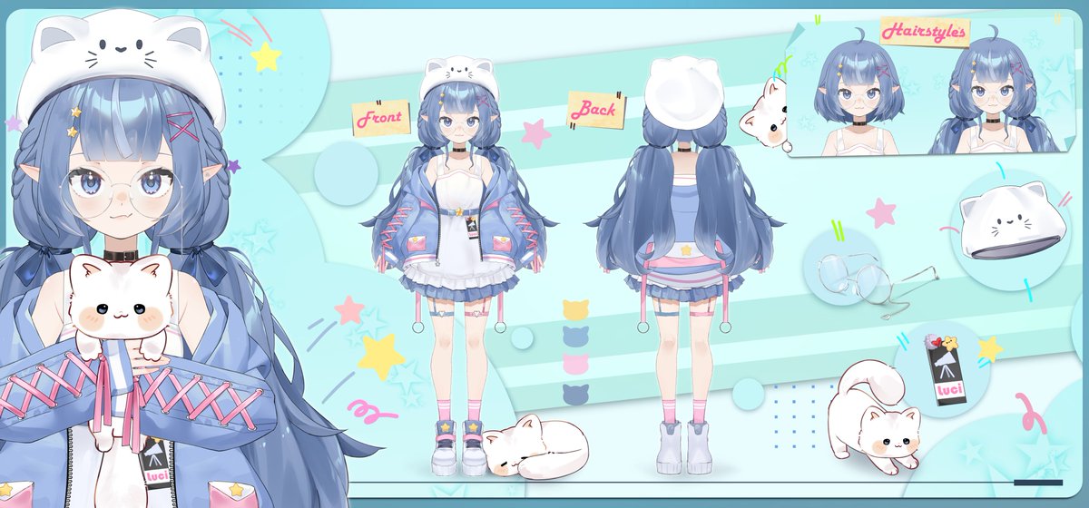 LuciaSeraphinaa's tweet photo. ˗ˏˋ Character Sheet ˎˊ˗
── .✦ HASHTAG
☆ General : #LuciaSeraphina
☆ Live : #LuciOnAir
☆ Fan Art : #Lucilustrasi
☆ Meme : #LuciAhaha
☆ Clips : #LuciClips
https://t.co/GPX4BxF6f6