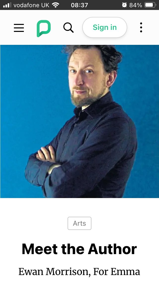 MrEwanMorrison's tweet photo. A cracking review and Interview in the Sunday Post on The new novel - For Emma - and my writing. 
Link in comments:, https://t.co/yc1cxXRJqG