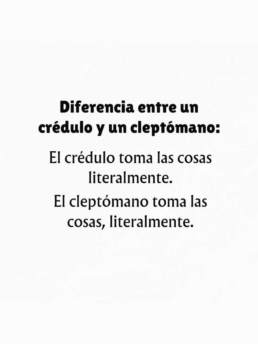ItzalEkoan's tweet photo. Diferencia entre un crédulo y un cleptómano: https://t.co/hyeh77zKEf