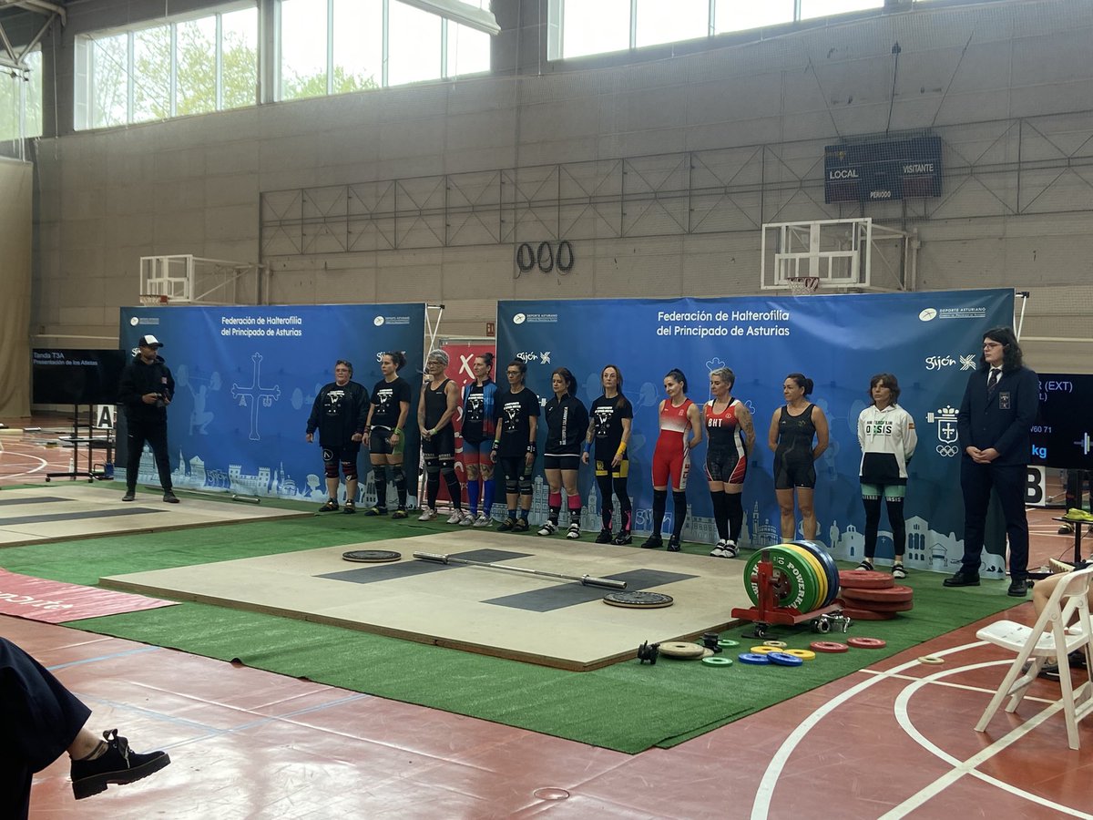 halteroensala's tweet photo. 🏆 Campeonato de España Master🏆

🥇Medalla de oro para Marta Rincón en categoría -55kg W50.

¡Enhorabuena! https://t.co/gnpH66M5AJ