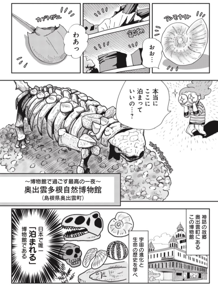 博物館に泊まってきた!(1/3)
日本で唯一の泊まれる博物館に泊まってきたお話です。 